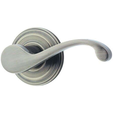 Kwikset Commonwealth Lever Interior Dummy Handleset Trim, Satin Nickel Blackened 968CHLLH-15A